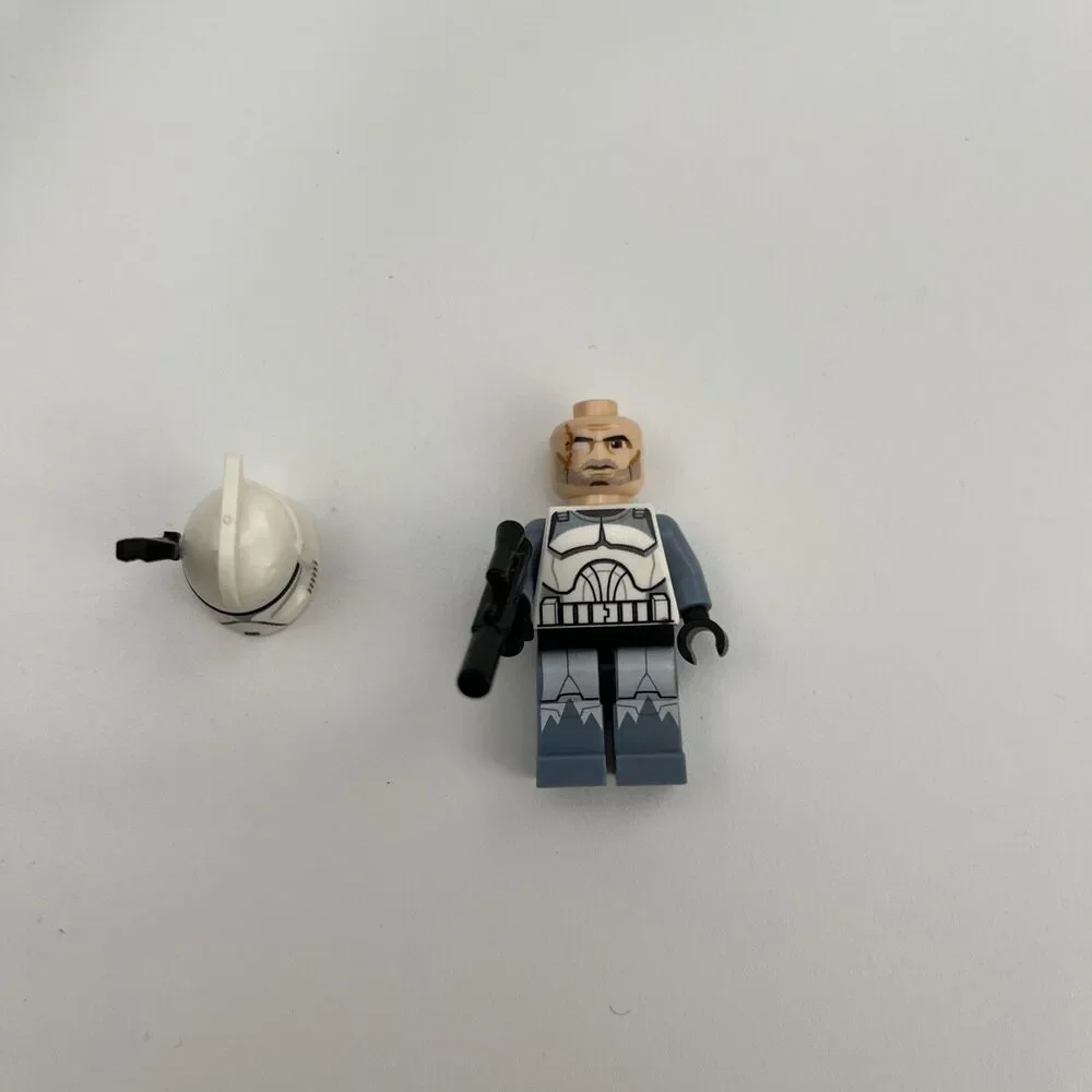 1X Lego Minifigure Star Wars Clone Trooper Commander WOLFFE Wolfpack 7964 SW0330